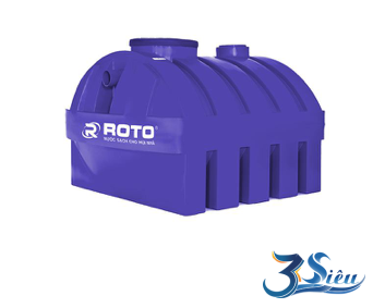 Bồn Tự Hoại Roto 1000L Ngang